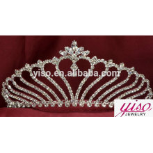 Decoración de diamantes de imitación pequeños dulces tiaras bonitas